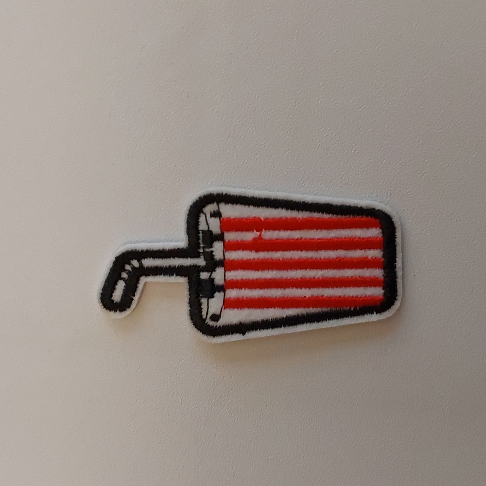 Soft Drink Iron on Patch Embroidered